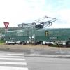 A Nouvion les trains étant à l'arrêt